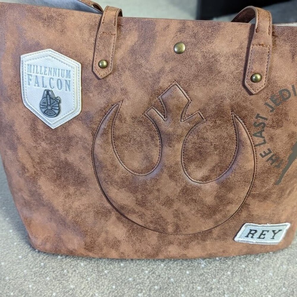 Disney Star Wars The Last Jedi Large Tote Bag Purse By Bioworld